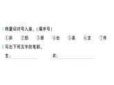 小学语文新部编版一年级下册第四单元语文园地四作业课件（2025春）