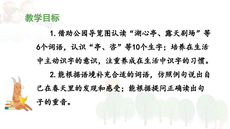 统编版小学语文二年级下册 课文1《语文园地一》 课件（第一课时）第2页