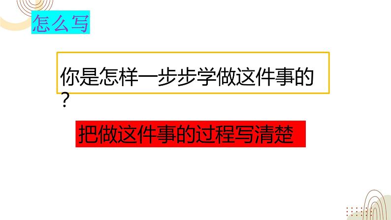 四下第六单元大单元【任务五：习作：我学会了——】教学设计课件第7页