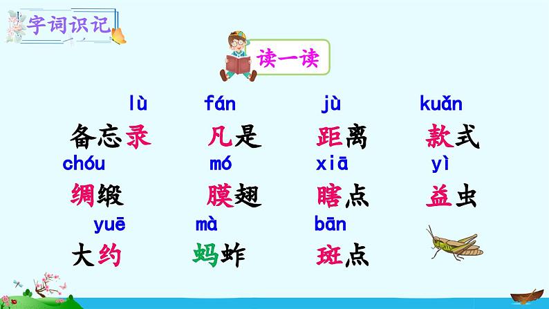 统编版小学语文三年级下册 第一单元 4《昆虫备忘录》教学课件第3页