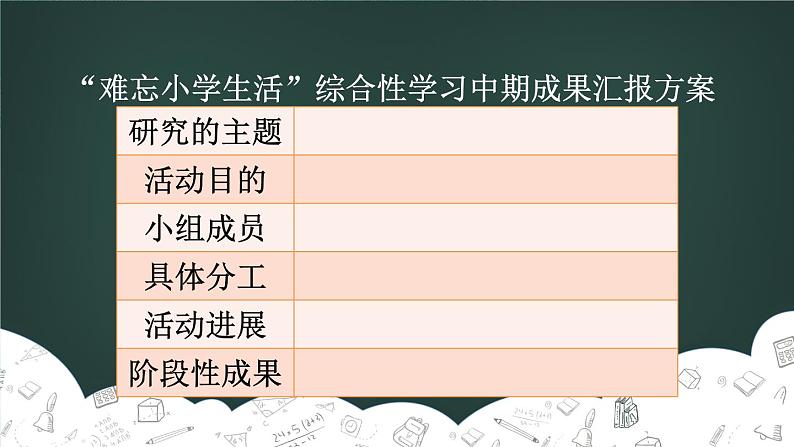 难忘小学生活——中期交流与指导第8页