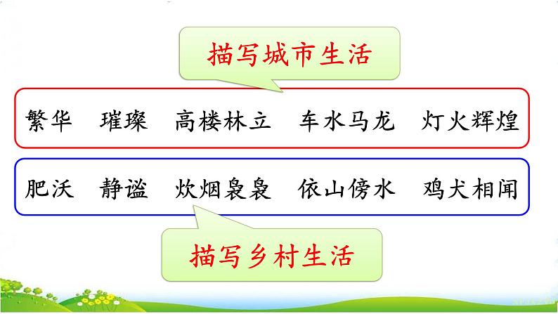 部编版新课标核心素养四年级下册第一单元《语文园地一》精品课课件第8页