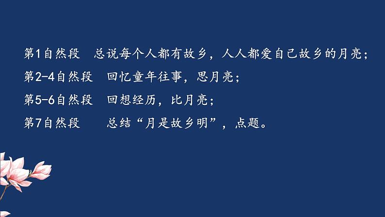 统编版小学语文五年级下册 第一单元 3《月是故乡明》课件第8页