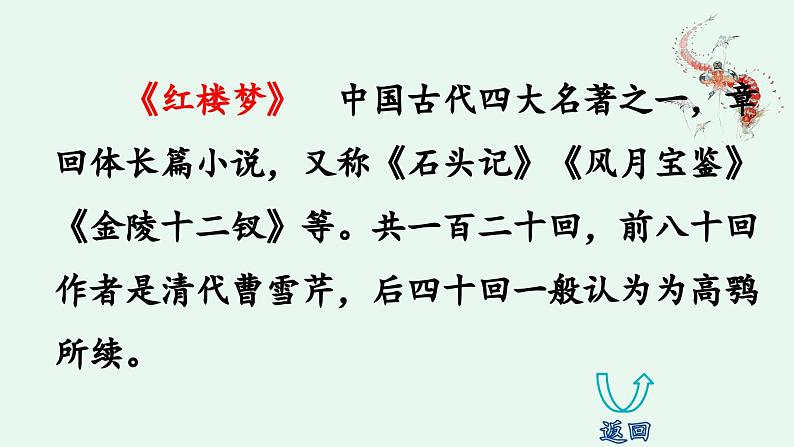 统编版小学语文五年级下册第二单元 8《红楼春趣》课件第6页