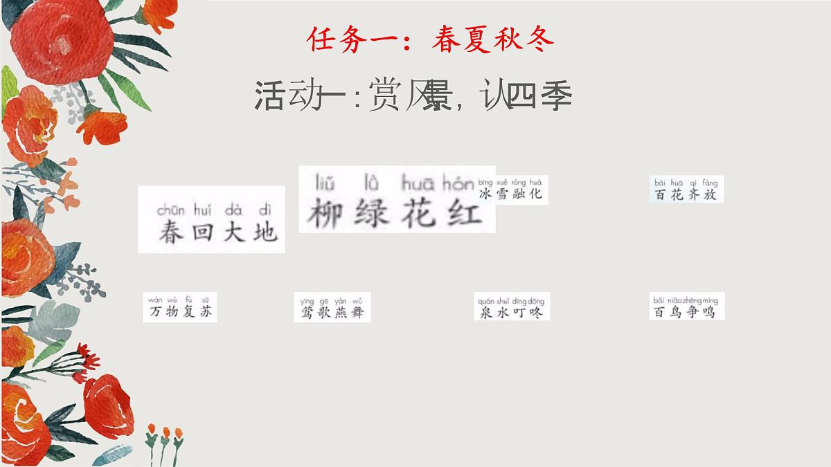 部编版小学语文一下第一单元大单元任务群教学设计课件第5页