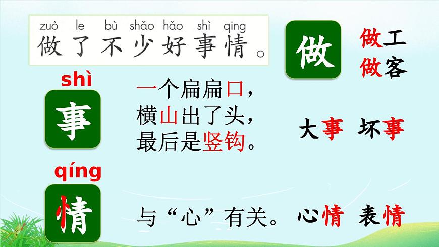 统编版小学语文一年级下册 识字（一） 3《小青蛙》课件（第二课时）第6页