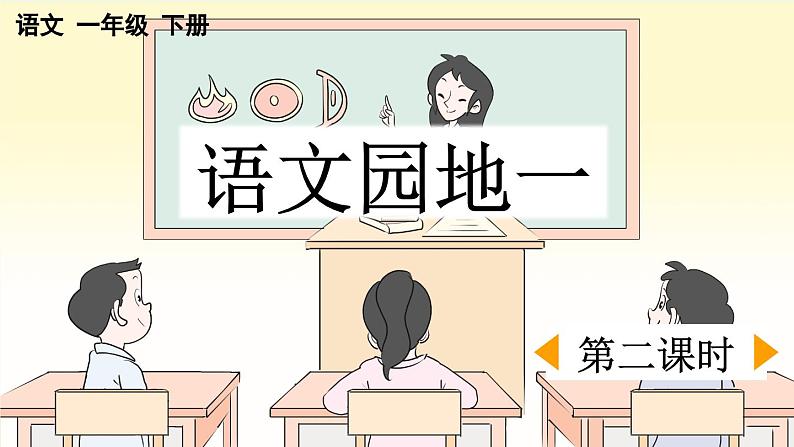 统编版小学语文一年级下册 识字（一）《语文园地一》课件（第二课时）第1页