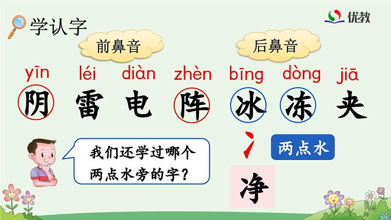 统编版小学语文一年级下册 识字（一）《语文园地一》课件（第一课时）第4页