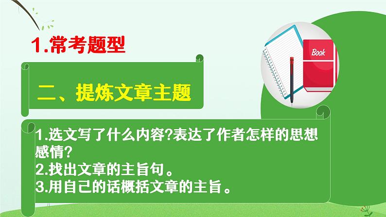 小学语文课外阅读 概括文章内容及人物描写的作用课件第6页