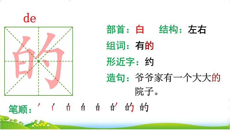 部编版小学语文一下年级3.《我多想去看看》【说文解字+笔顺】课件第5页