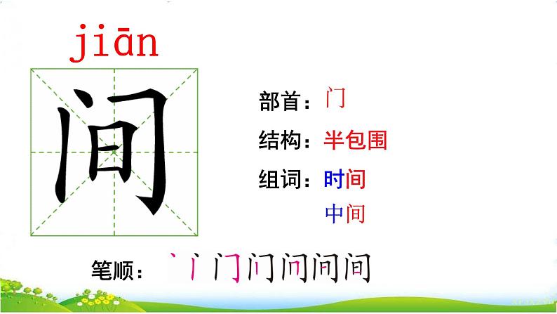 部编版小学语文一下年级9.《端午粽》【说文解字+笔顺】课件第7页