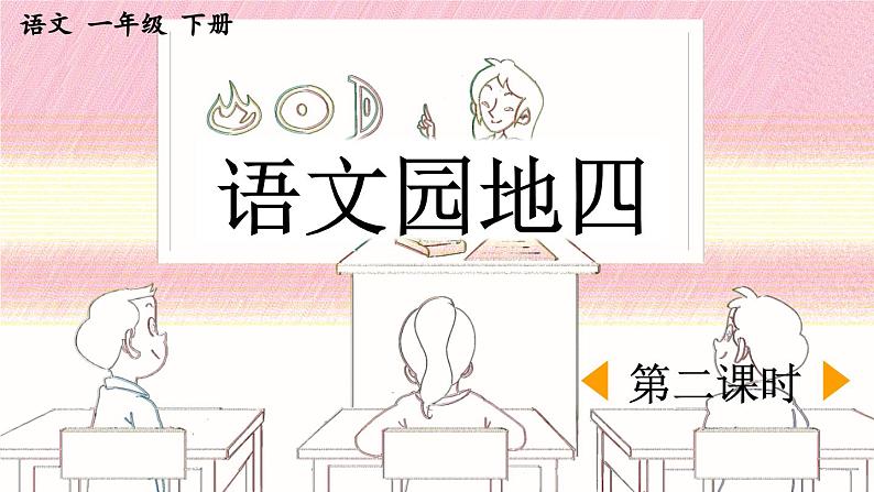 统编版小学语文 一年级下册  课文 3《语文园地四》课件（第二课时）第1页