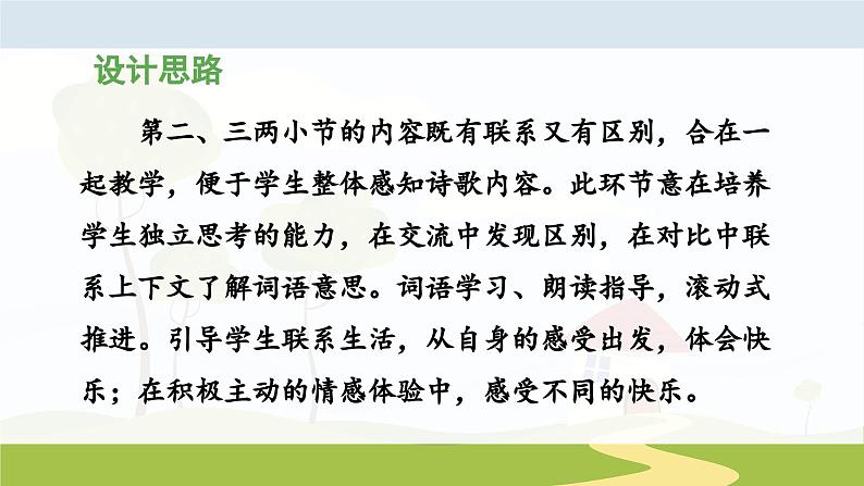 统编版小学语文 一年级下册  课文2 6《怎么都快乐》 课件（第二课时）第2页