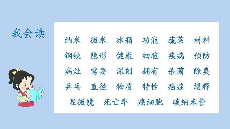 统编版小学语文 四年级下册 2-7《纳米技术就在我们身边》学习任务群教学课件第6页