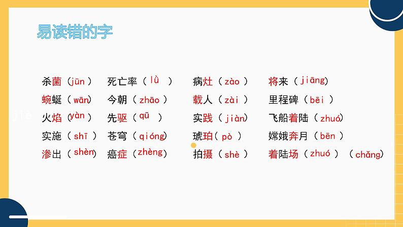 部编版小学语文四下第二单元 知识梳理课件PPT第5页