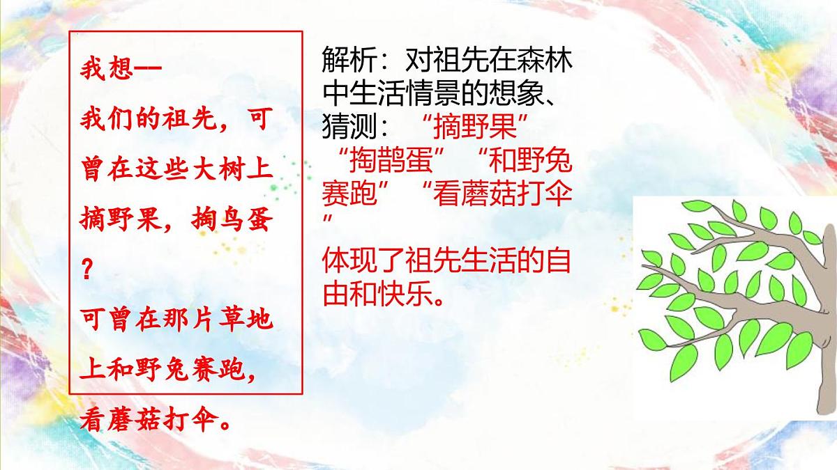 人教版（2024）二年级语文下册23祖先的摇篮ppt课件第6页