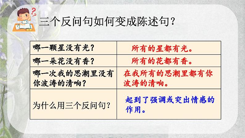 统编版小学语文四年级下册 第三单元 9《短诗三首》课件（第二课时）第5页