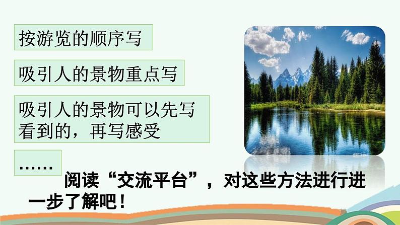 统编版小学语文四年级下册 第二单元 交流平台与初试身手 两课时教学课件第3页