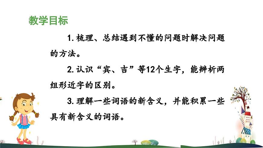 统编版小学语文四年级下册 第二单元 《语文园地二》 课件（第一课时）第2页