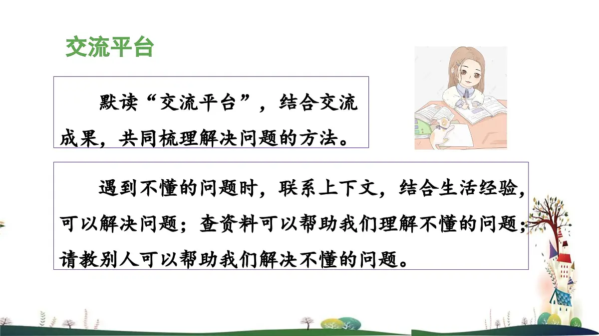 统编版小学语文四年级下册 第二单元 《语文园地二》 课件（第一课时）第5页
