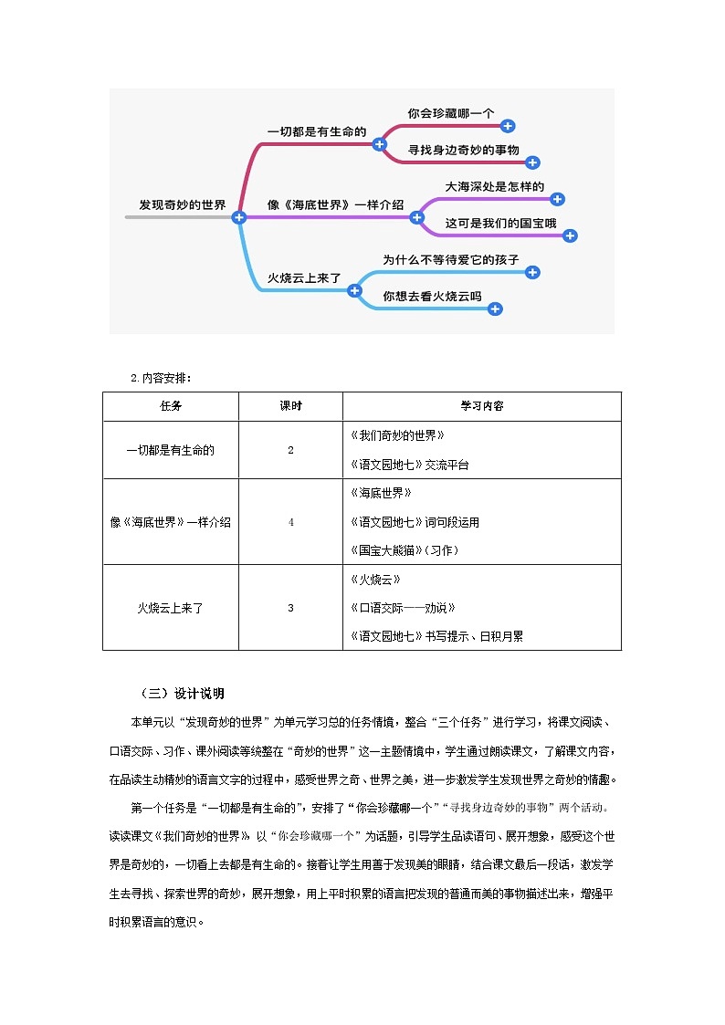 三下第七单元教师用书【大单元教学设计】第3页