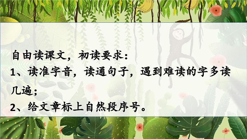 部编版2025一年级下册语文18、《小猴子下山》 课件第3页