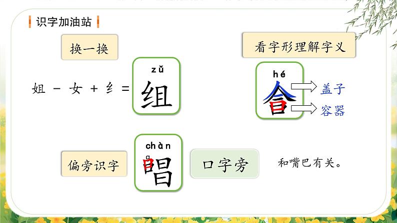 部编版2025一年级下册语文1.《语文园地一》课件第7页