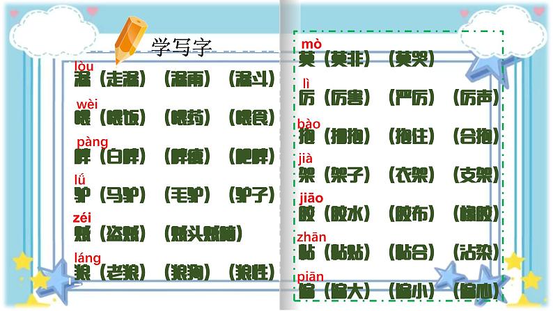 【早读】部编版语文三年级下册 27《漏》早读课件PPT第5页