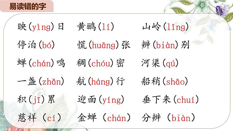 2025春部编版语文二年级下册第六单元 复习 课件PPT第4页