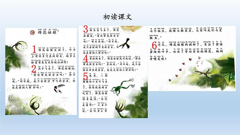 2025一年级语文下册第八单元18棉花姑娘课件（统编版2024）第4页