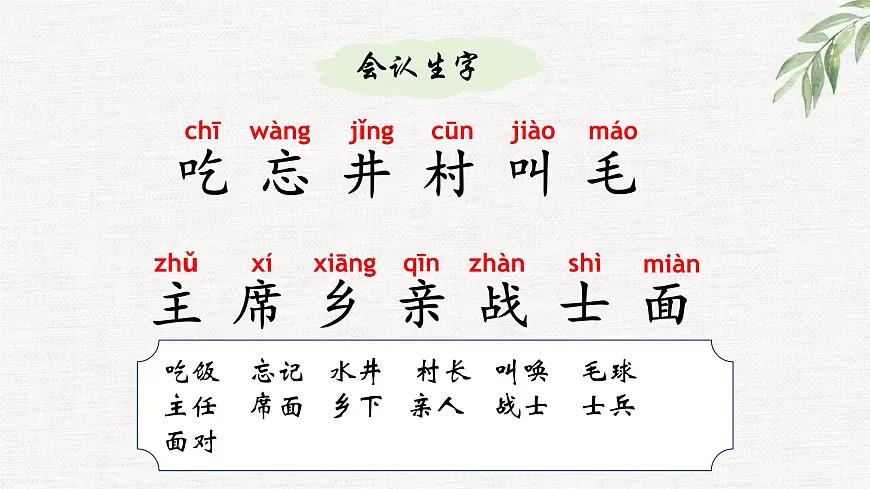 部编版语文2《吃水不忘挖井人》PPT课件第7页