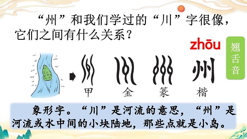 2025年春季二年级语文下册第三单元识字1《神州谣》PPT课件（统编版）第4页