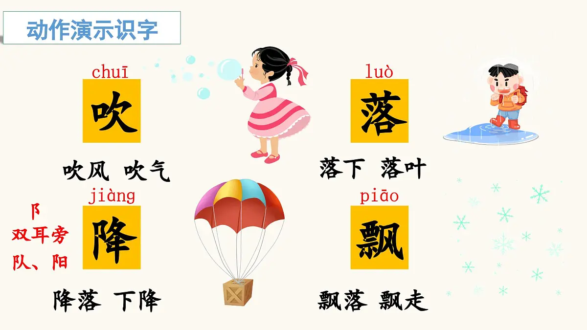 （教学课件）识字1 春夏秋冬第6页