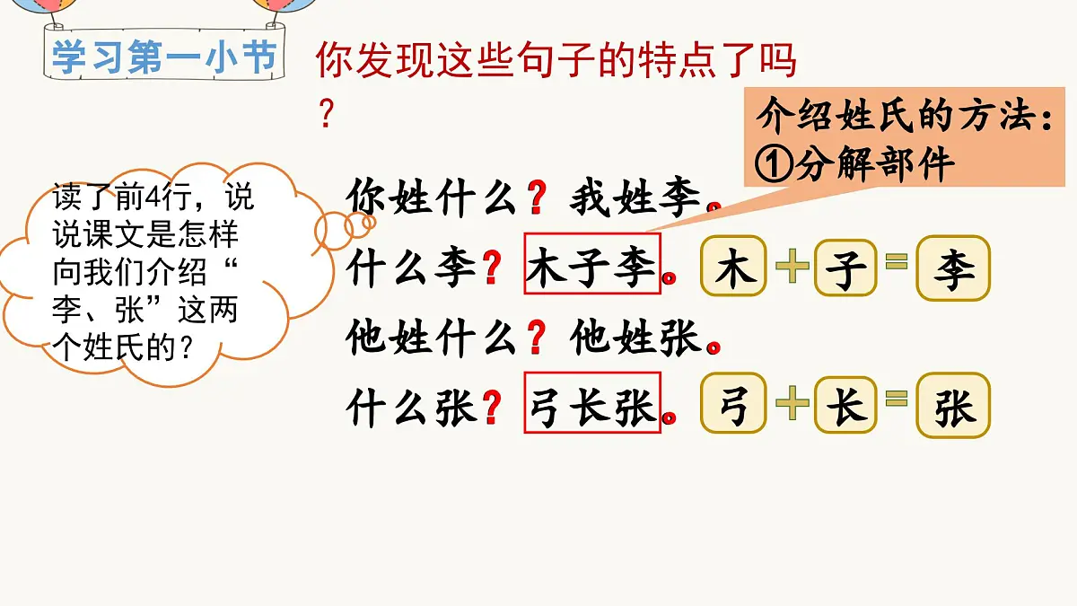（教学课件）识字2 姓氏歌第8页