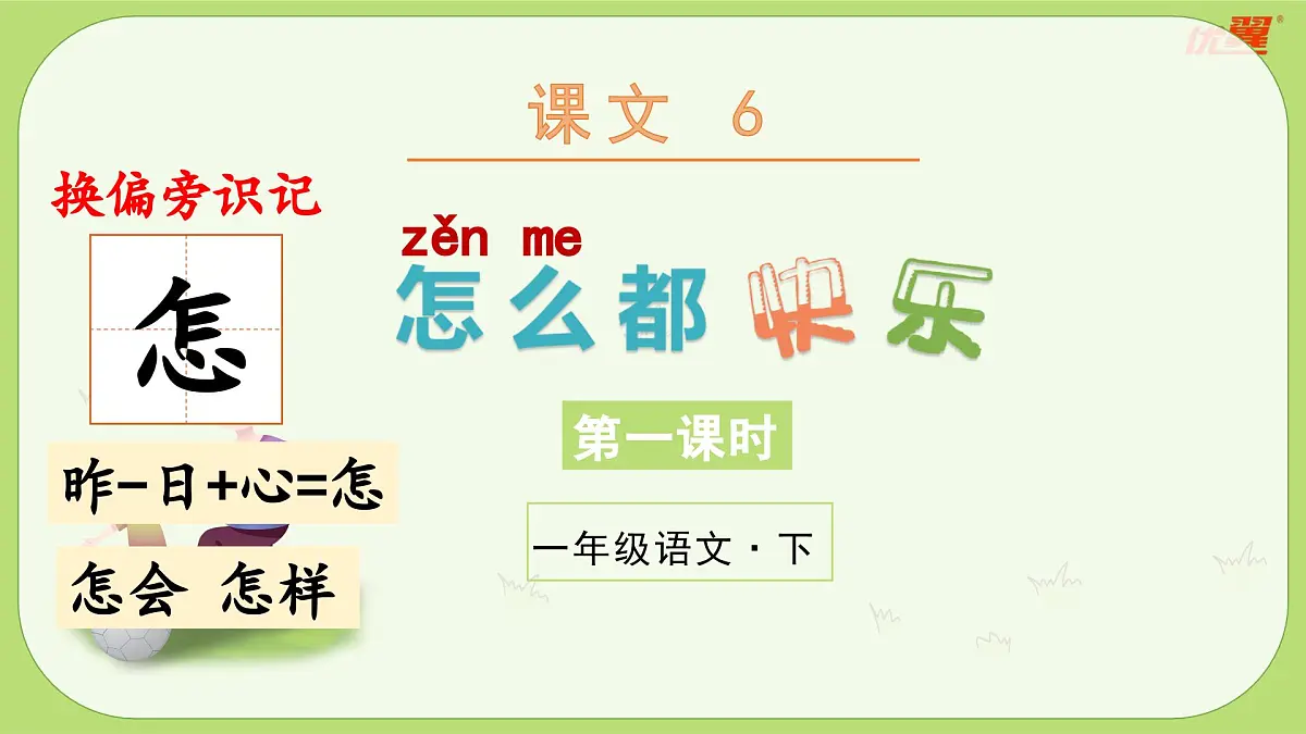 （教学课件）课文6 怎么都快乐第2页