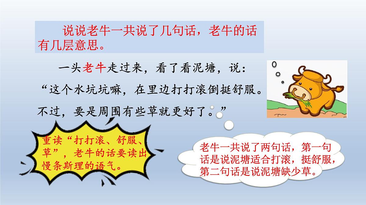 2025春二年级语文下册第7单元第21课青蛙卖泥塘第二课时课件（统编版）第5页