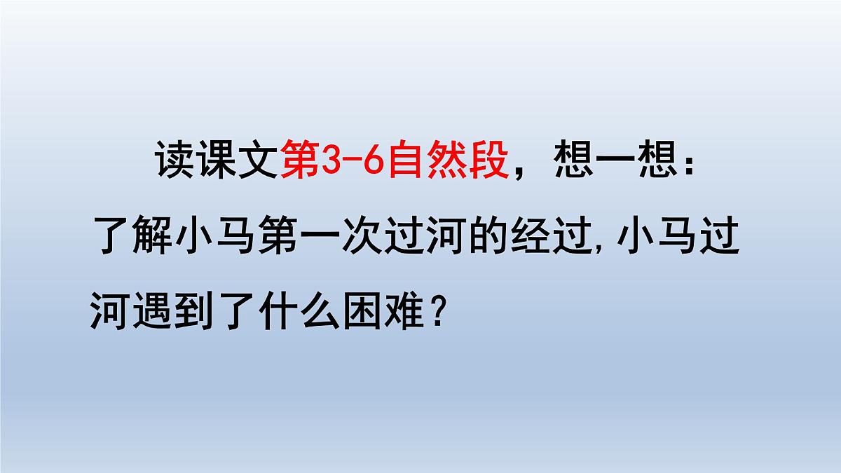 2025春二年级语文下册第5单元第14课小马过河第二课时课件（统编版）第6页