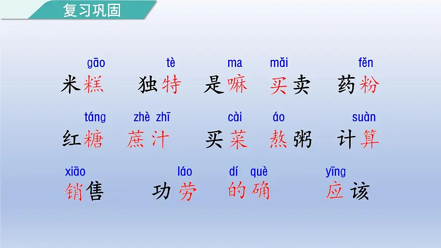 2025春二年级语文下册第2单元第6课千人糕第二课时课件（统编版）第2页