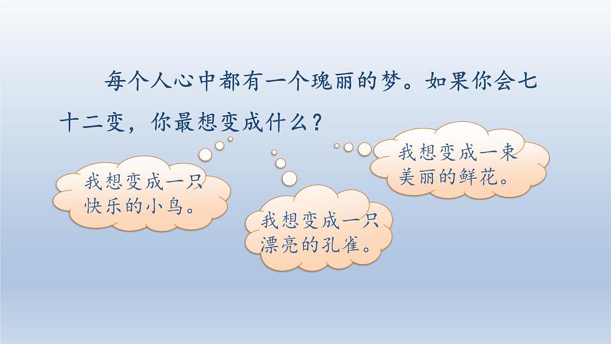 2025春三年级语文下册第5单元17我变成了一棵树第一课时课件（统编版）第2页