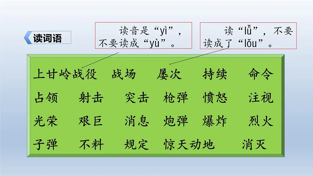 23.黄继光第一课时第7页