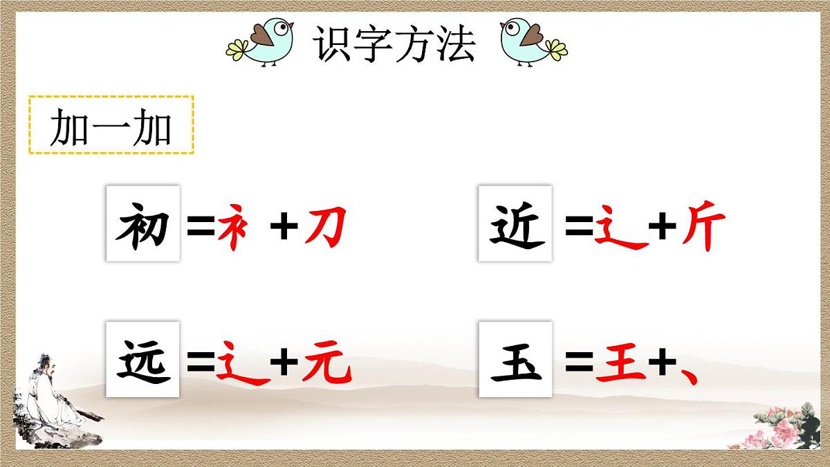 2025年新部编人教版语文一年级语文下册优质课件 识字8 人之初第5页