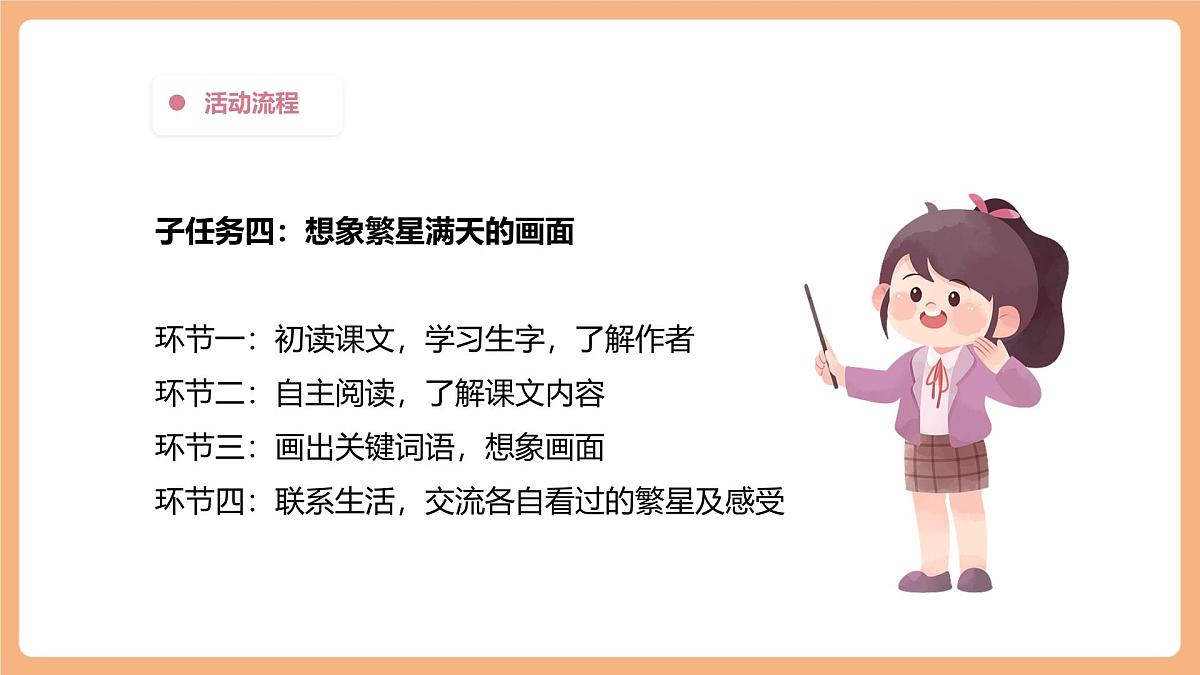 【大单元】统编版四上第一单元 7课时 4.繁星   课件第4页