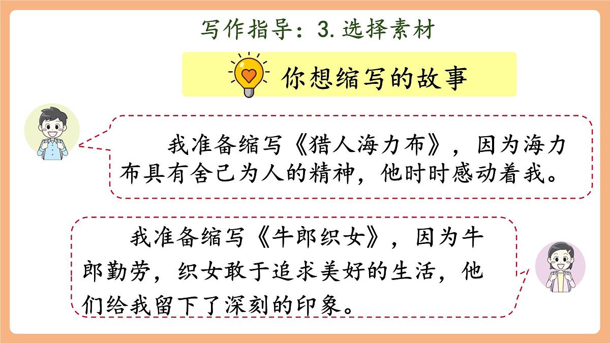 第三单元《习作：缩写故事 》（课件）第6页