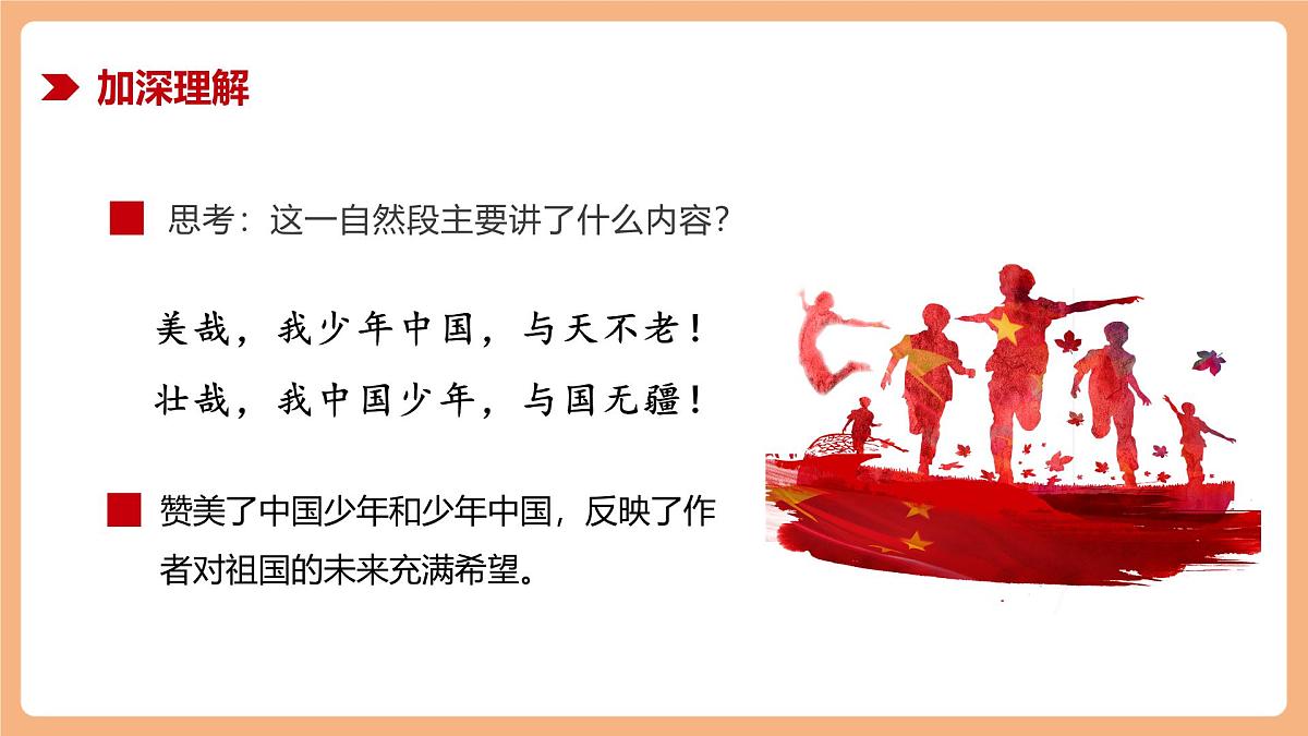 13 少年中国说（节选）第二课时课件第3页