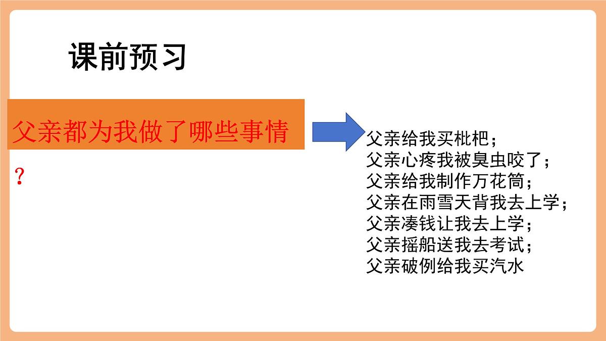 19 父爱之舟  第二课时课件第4页