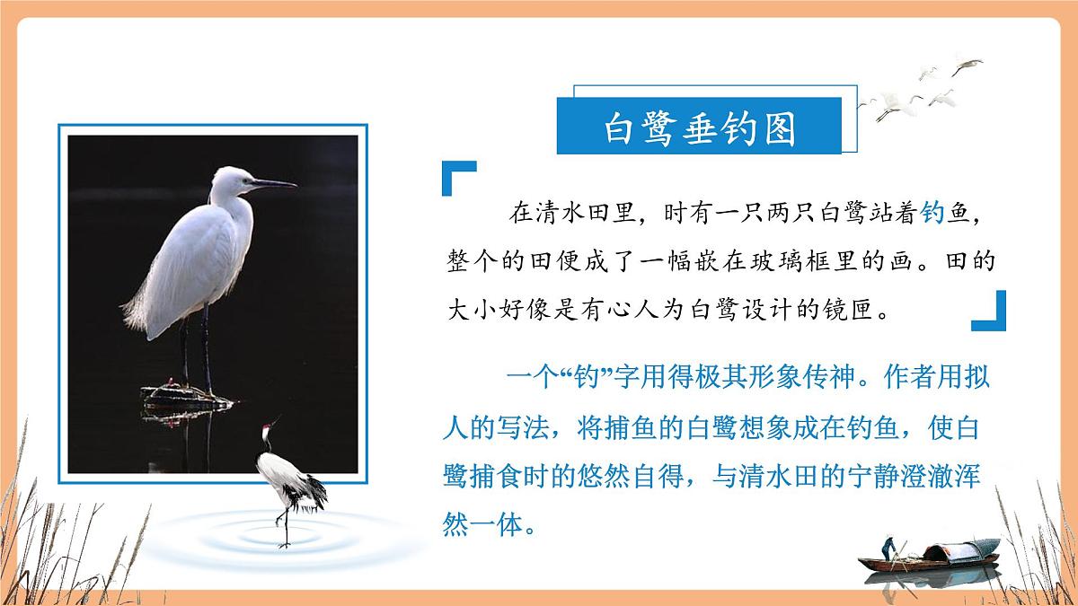 部编版五年级上册1.白鹭第2课时第4页