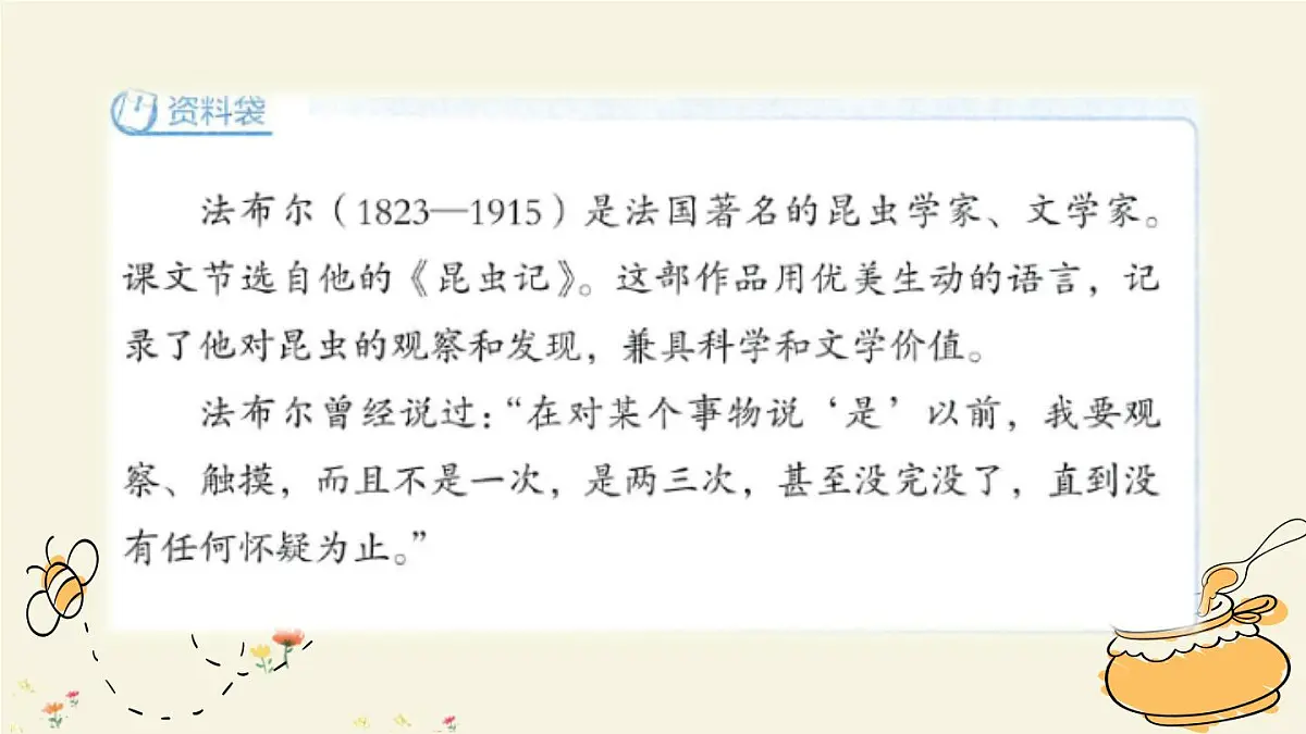 统编版（2024）三年级语文下册14蜜蜂第1课时课件第3页