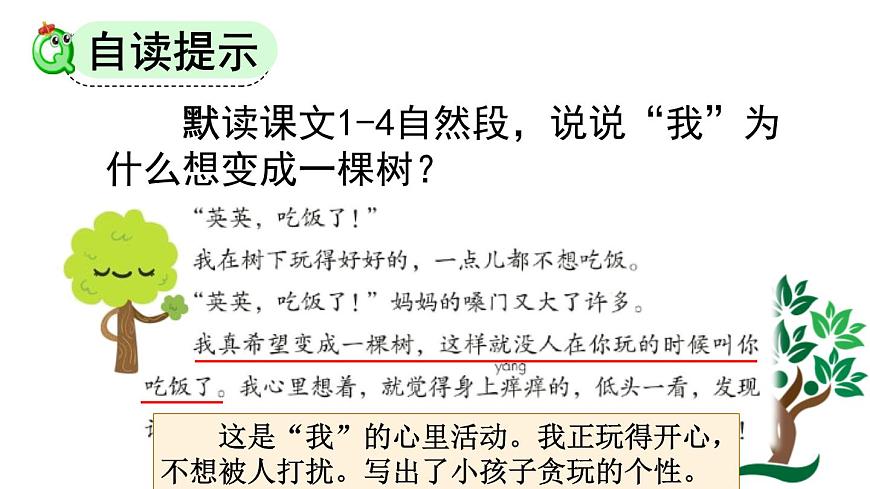 统编版（2024）三年级语文下册17我变成了一棵树第1课时课件第7页