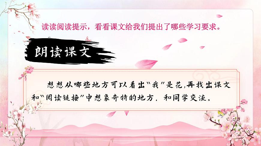 部编版2025秋六年级上册语文1.4《花之歌》 课件第8页