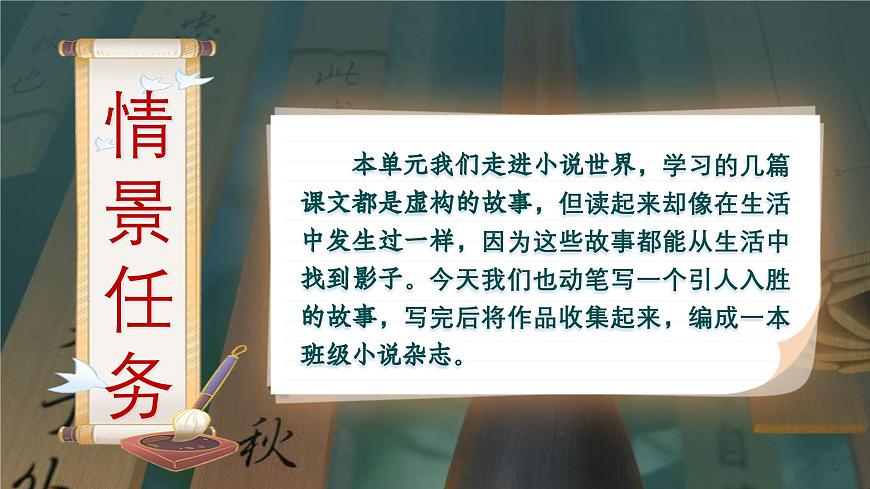 部编版2025秋六年级上册语文《习作：笔尖流出的故事》 课件第3页